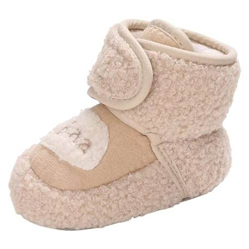 botte bébé chaud baa marron