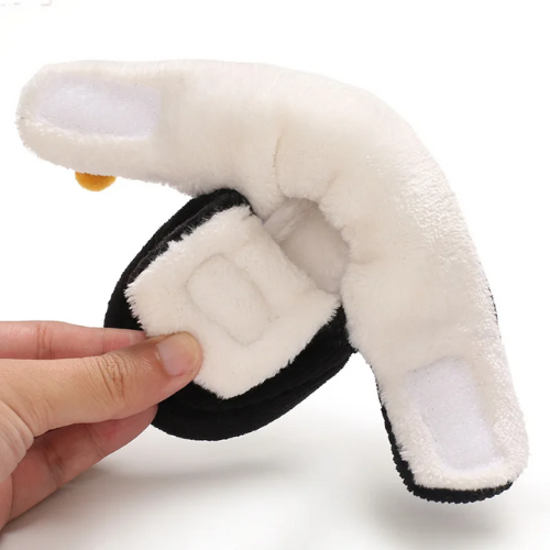 chaussure bébé intérieur mignon noire