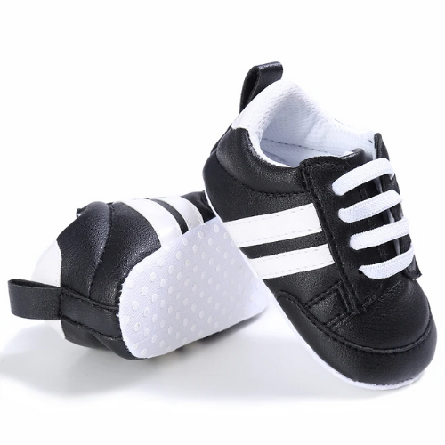 Chaussure bébé noir Sportif anti-dérapante