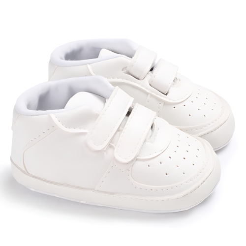 Chaussure classique bébé blanche