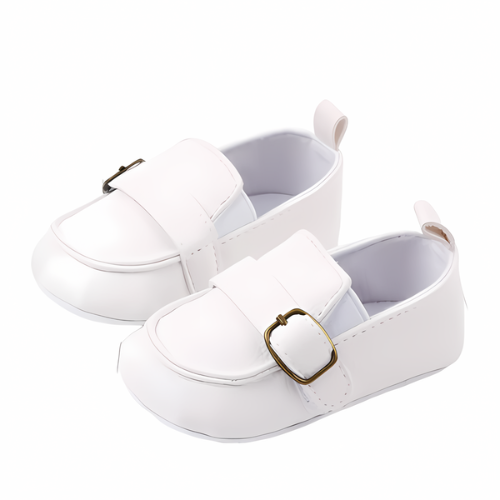 Mocassin bébé blanc