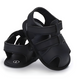 Sandale en cuir bébé couleur noir confortable