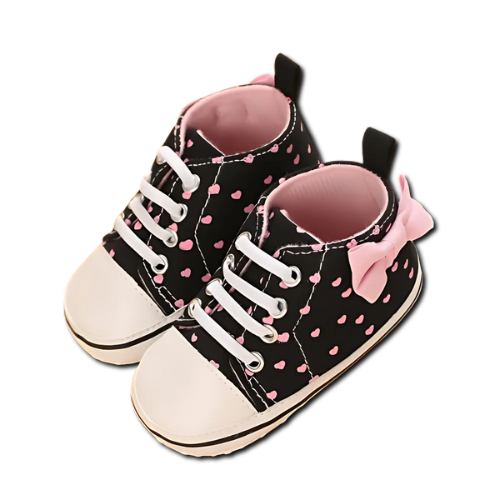 Tennis motif coeur rose