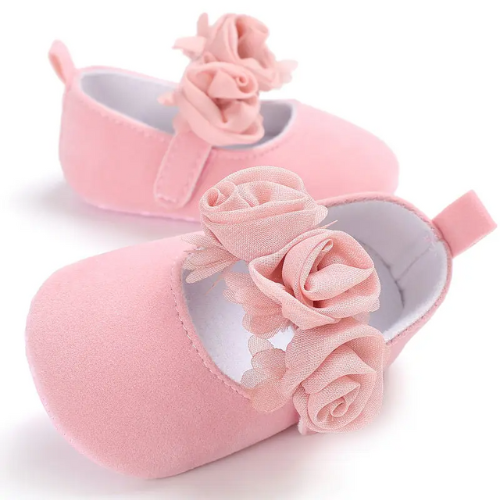 ballerine rose fleur design