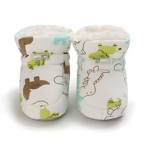 Botte bébé coton motif dinosaure élégant