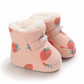 Botte bébé coton motif fraise 