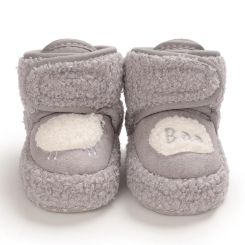 botte bébé design baa gris