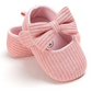 chaussure bébé nœud rose design