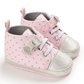 chaussure bébé rose et gris