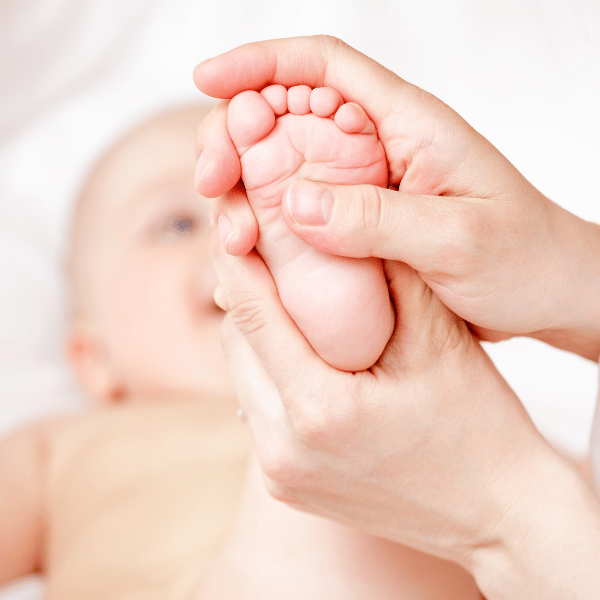 bébé pied